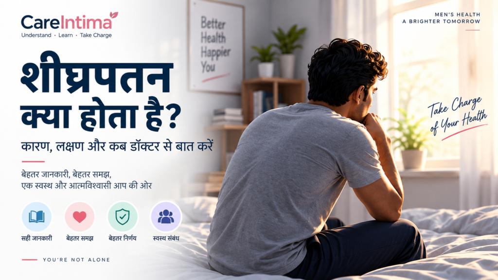 शीघ्रपतन क्या होता है? कारण, लक्षण और कब डॉक्टर से बात करें