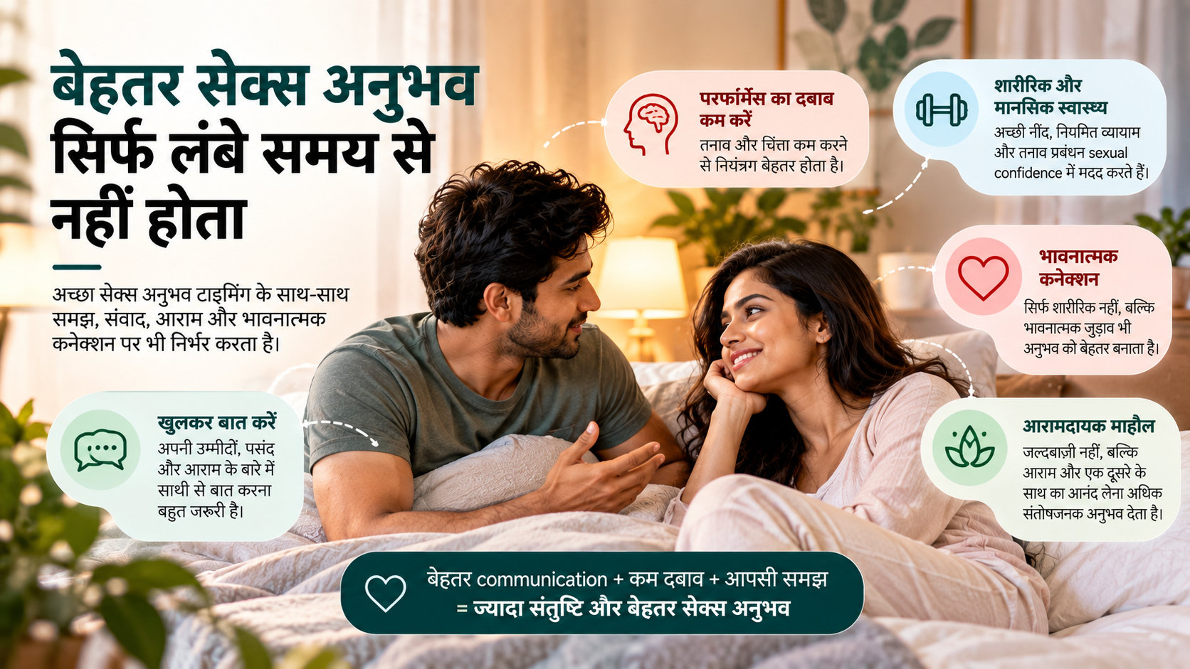 Sexual communication और mutual satisfaction का महत्व